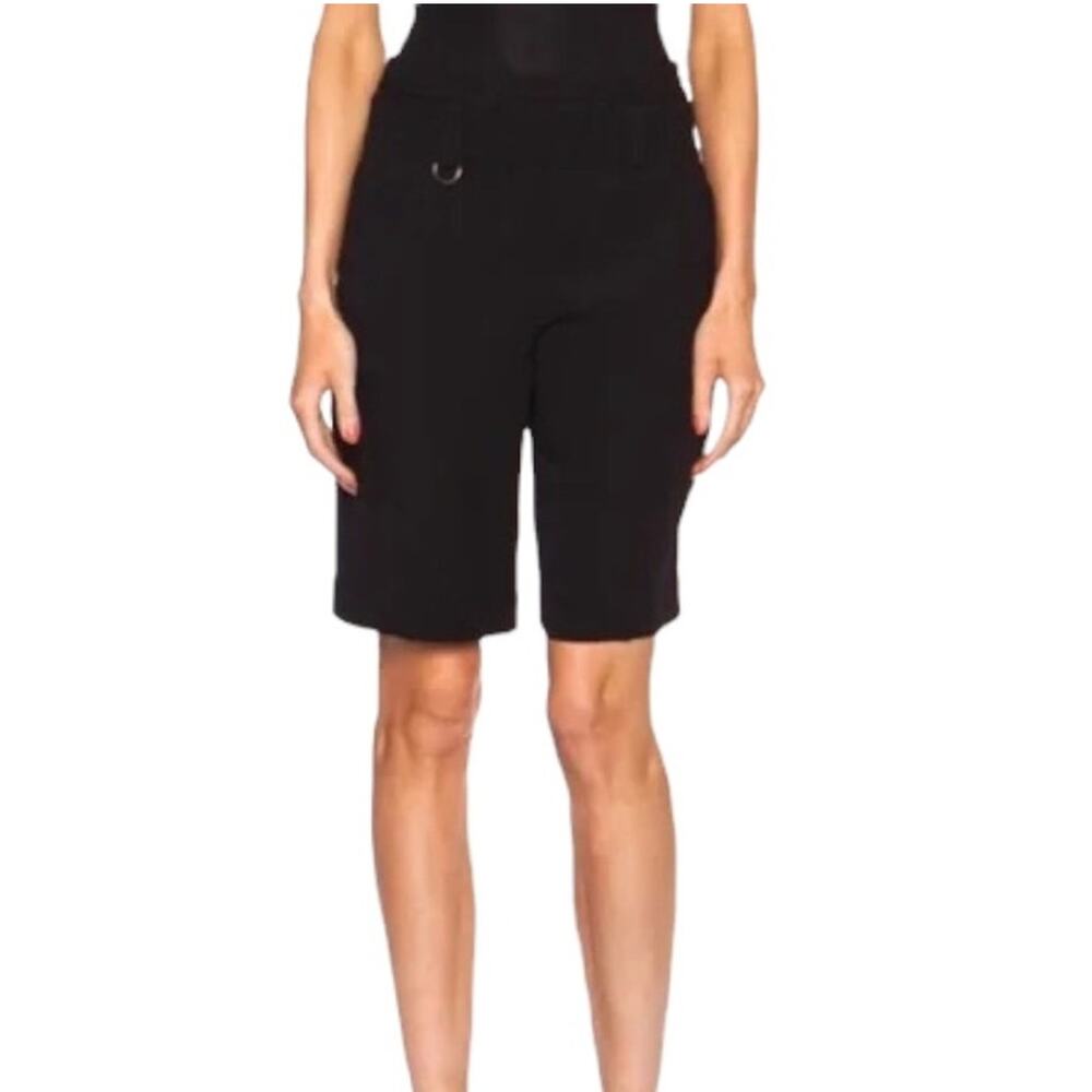 A.L.C. Bond Viscose Blend Black Shorts Size 4